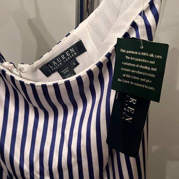 Women’s Lauren Ralph Lauren 100% silk skirt. Size 4 - Picture 3 of 6